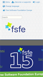 Mobile Screenshot of fsfe.org